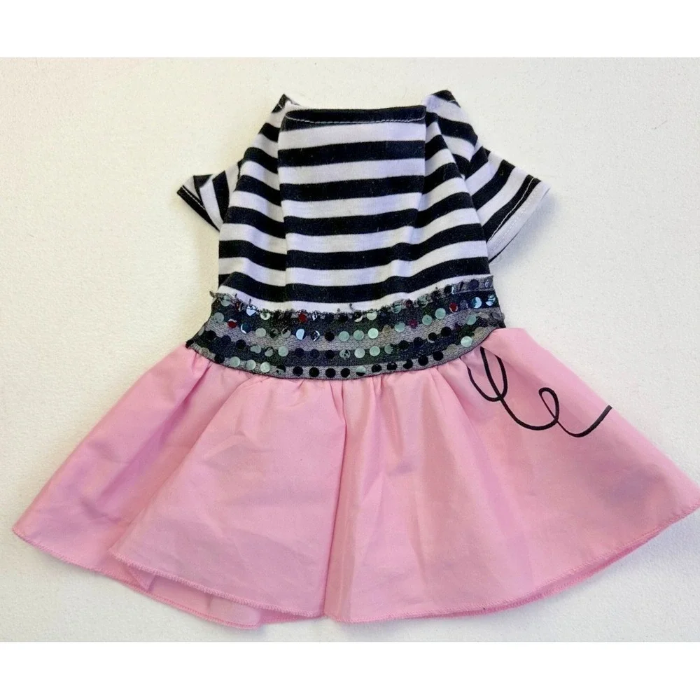 Rubies Pet Shop Fifties Girl Poodle Costume Small Pink Dog Cat Dress Up Costume